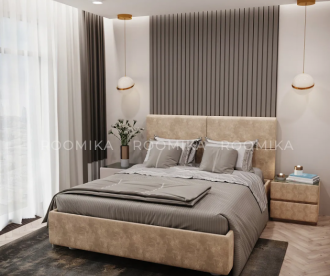 Кровать двуспальная мягкая SANDRA, 160x200